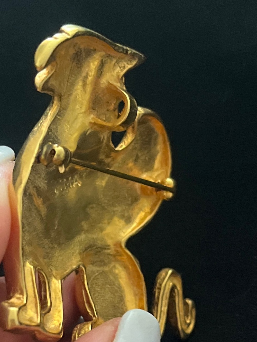 Vintage MMA Metropolitan Museum of Art Griffin Pin / Pendant / Brooch - Picture 3 of 7